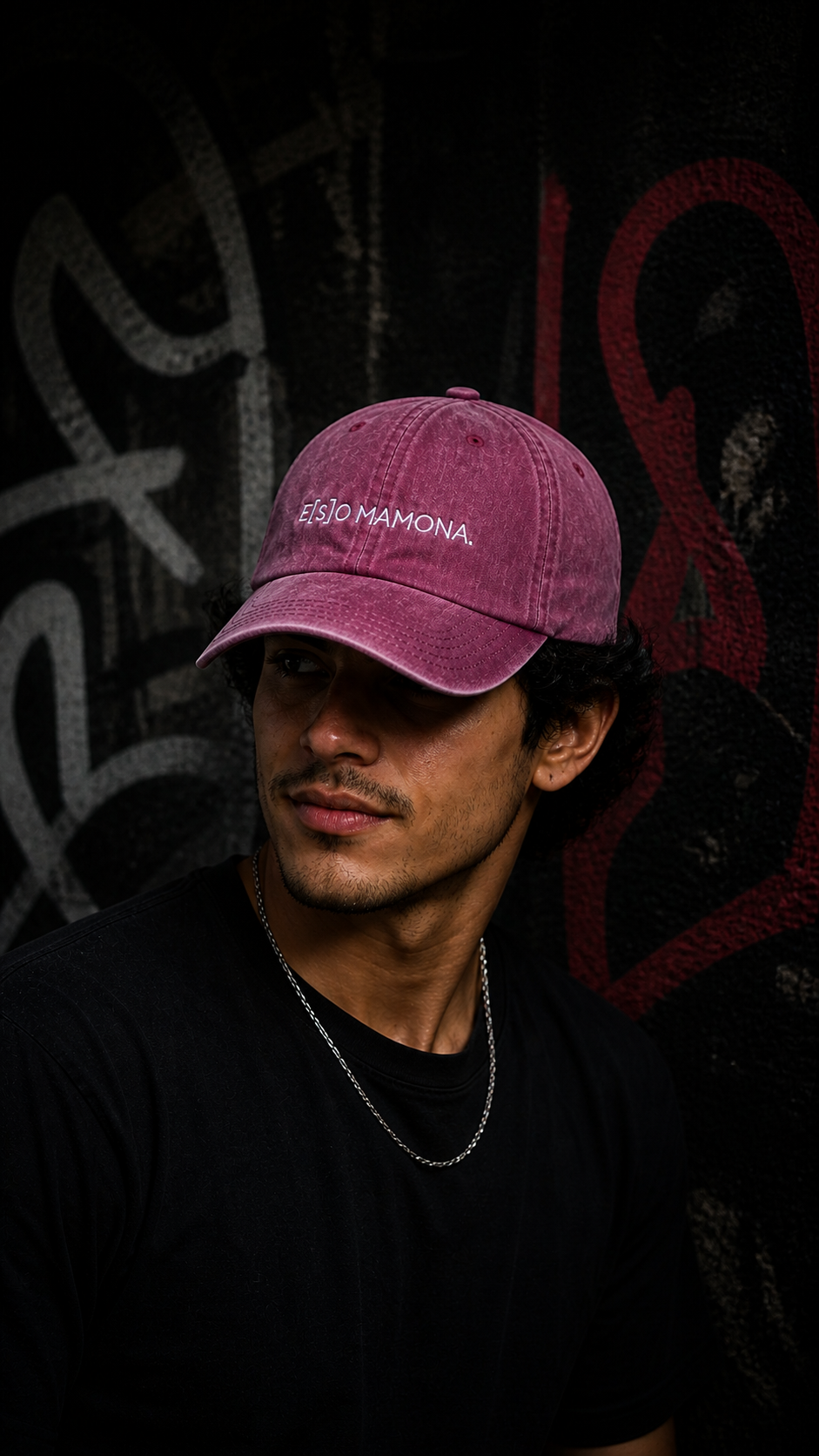 Gorra: eso mamona ! Rosa