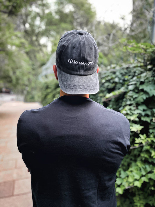 Gorra: eso mamona ! Negro