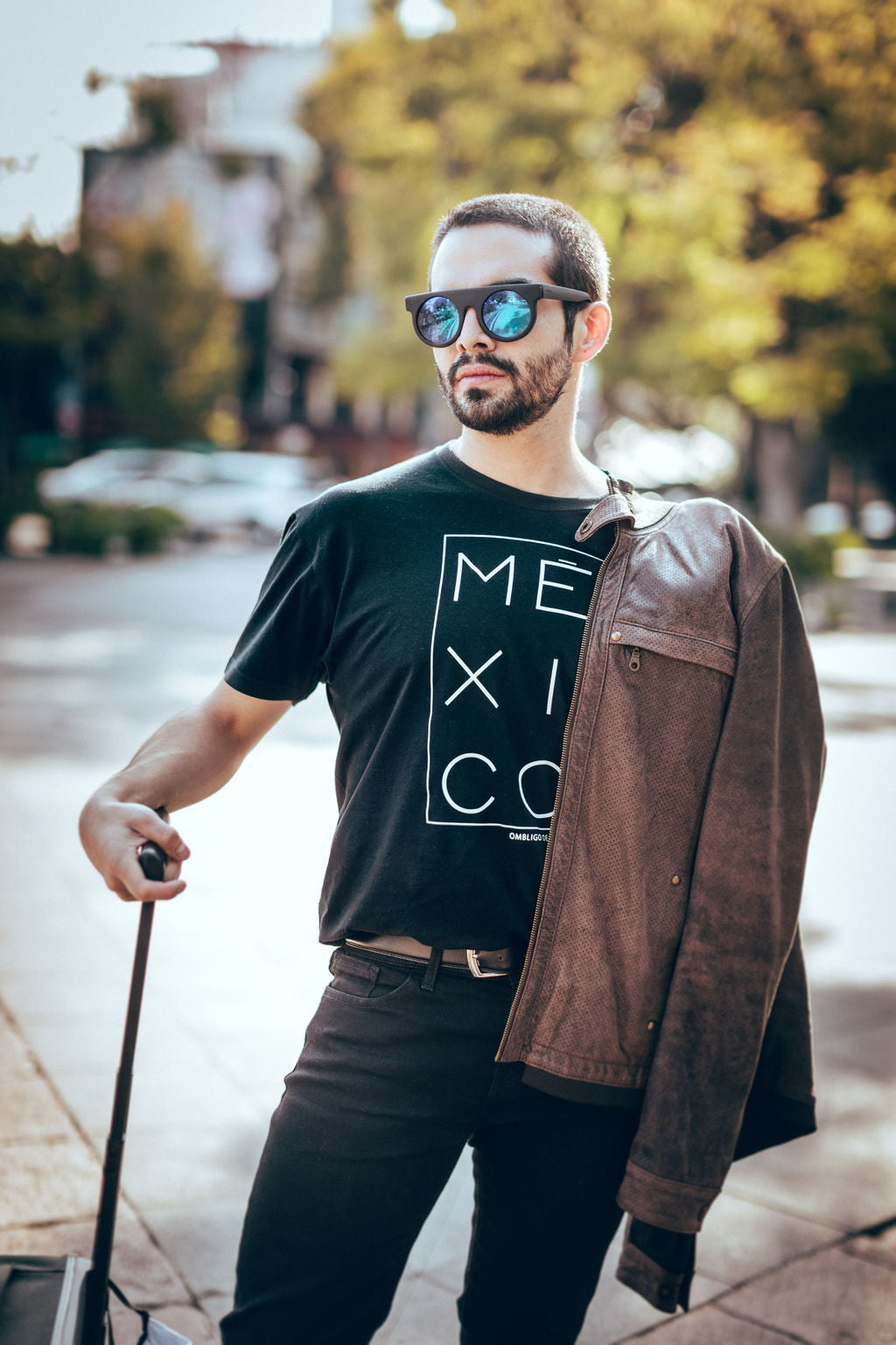 Playera México Negra