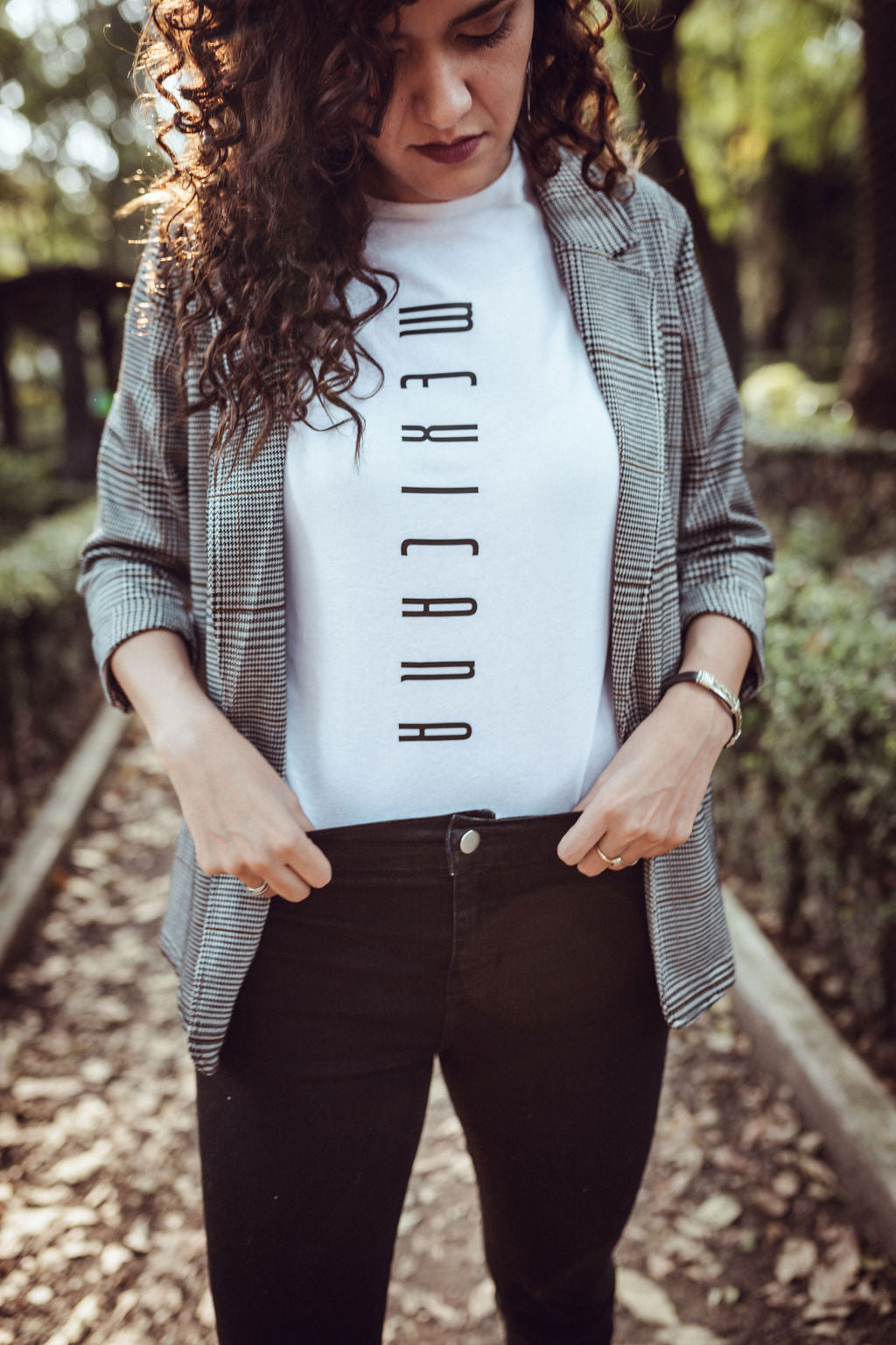 Playera Mexicana Blanca