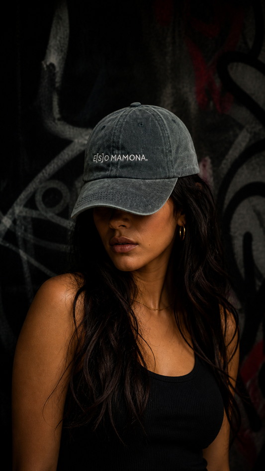 Gorra: eso mamona ! Negro