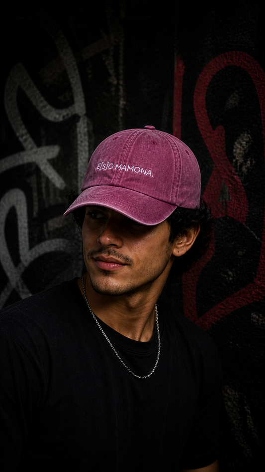 Gorra: eso mamona ! Rosa
