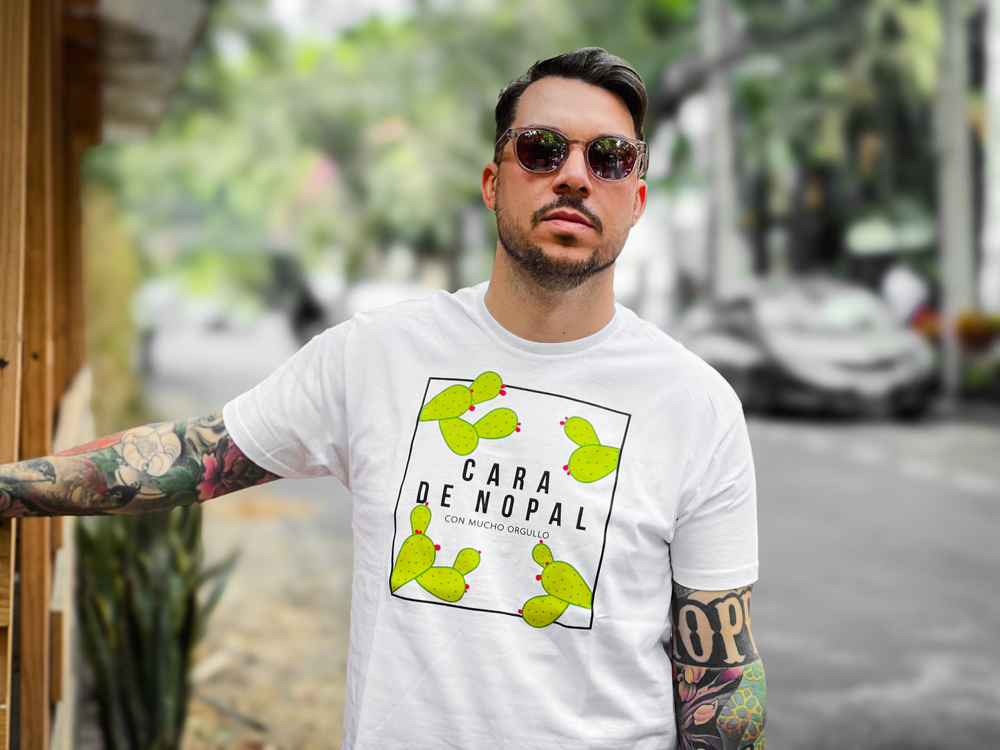 Playera Cara de Nopal