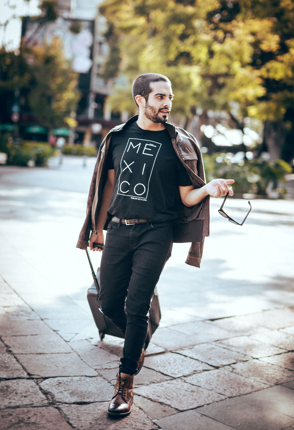 Playera México Negra