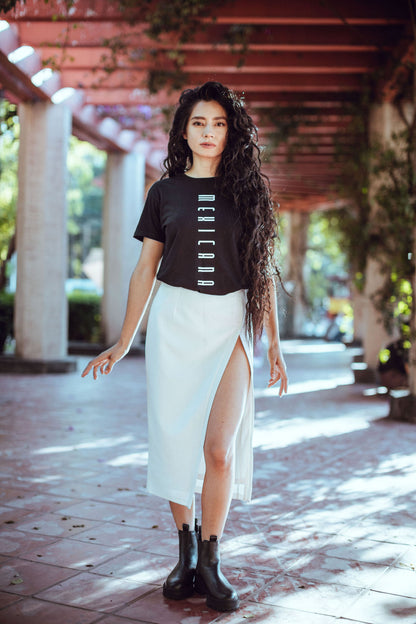 Playera Mexicana Negra