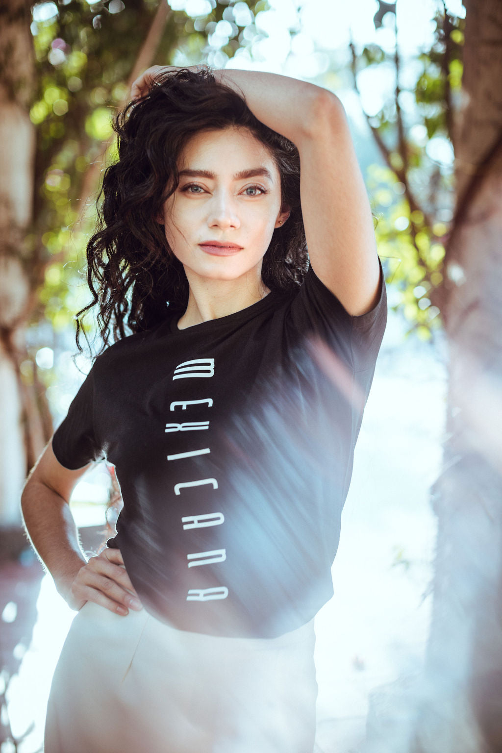 Playera Mexicana Negra