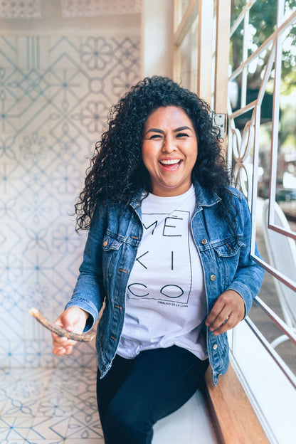 Playera México Blanca